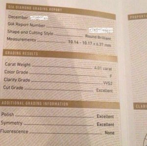 Продаю Round Brilliant с сертификатом GIA