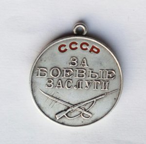 Медаль За боевые заслуги № 17463.