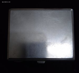 Портсигар, серебро, 50-е гг