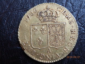 Луидор 1786 г.
