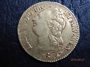 Луидор 1786 г.