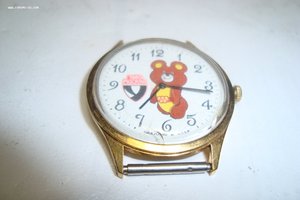 Часы СССР Медведь Олимпиада 80 Москва