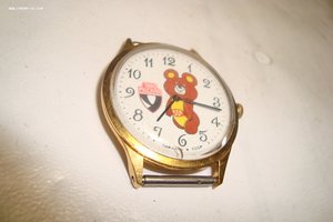 Часы СССР Медведь Олимпиада 80 Москва