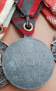 Австро-Венгрия ПМВ колодка 7 медалей