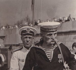 Матрос крейсера "Варяг" А.Д.Войцеховский- кавалер ГК 4.