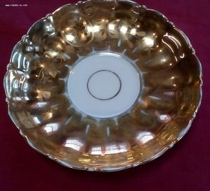 Чайная Пара Кузнецов.Золотом