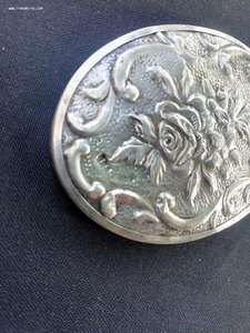 Винтажноезеркало в серебреном оправе  800пр.