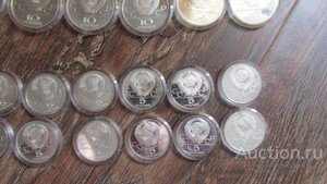 Комплект 28 монет 10 и 5 рублей Олимпиада-80 PROOF