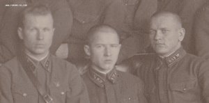 Военнослужащие РККА. Шифровка "МЗУ" и спецзнаки. 1930-е гг.