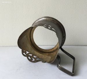 Подстаканник Кремль.ТЮФ.1957. Серебро 875. Вес 114г