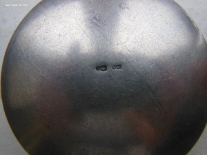 Пудреница "Ленинград" 875 пр. Вес 68,4 гр. по ФИКСу.