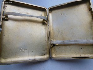 Портсигар 875пр. КАЗАНЬ. Вес 123,7гр. по ФИКСу