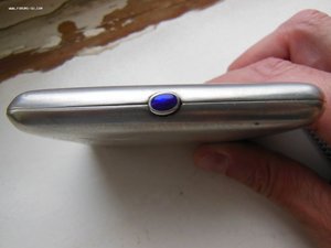 Портсигар 875пр. КАЗАНЬ. Вес 123,7гр. по ФИКСу