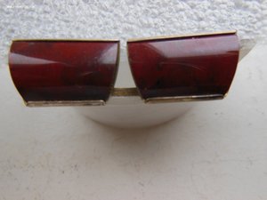 Запонки крупные 875пр. Вес 13,7гр по ФИКСу