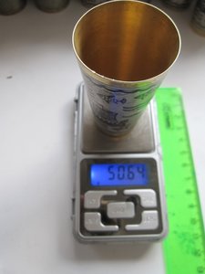 2 Стопки "Кораблики", Северная чернь 1968 год ,875 проба