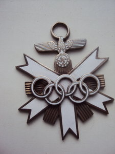 Олимпийский орден 1936 г 3 рейх. копия.