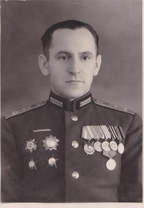 Ком.3-го отд.Красноз.тяжёлого понтонного полка В.Я.Григорьев