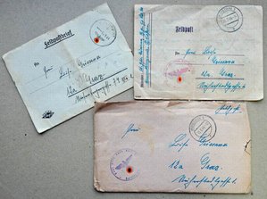 Немецкие письма пол. почта 24277, 12380, 28951