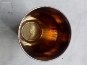 Стопка, сюжетная лаковая роспись, Палех