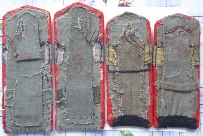 Погоны артиллериста.