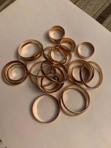 Обручалки золото 585 ...56,5 грамм.. недорого