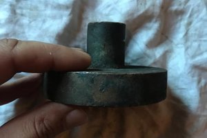 Царская печать, бронза, большая.