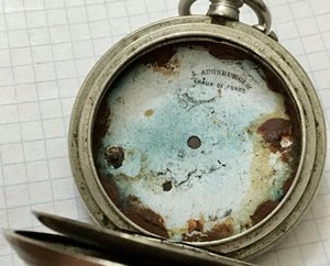 Дореволюционные карманные часы Картье. СЖД. Северные ЖД.