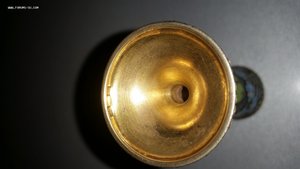 Рюмка , серебро, эмали