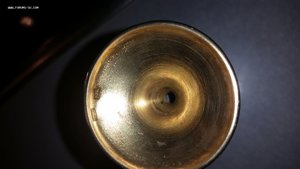 Серебряная рюмка с эмалями