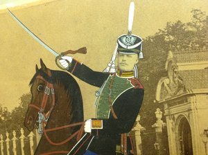 Конный Ординарец Л-Гв.Егерского полка Алексей Хохряков