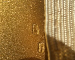 Портсигар Университет. ЛЮКС. Квитанция, бирка. Серебро 875.