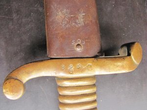 Штык-тесак образца 1840 года к карабину Тьерри. RRR