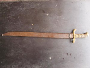 Штык-тесак образца 1840 года к карабину Тьерри. RRR