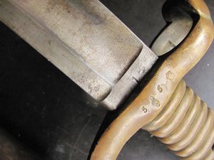 Штык-тесак образца 1840 года к карабину Тьерри. RRR