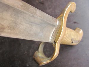 Штык-тесак образца 1840 года к карабину Тьерри. RRR