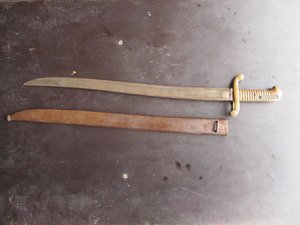 Штык-тесак образца 1840 года к карабину Тьерри. RRR