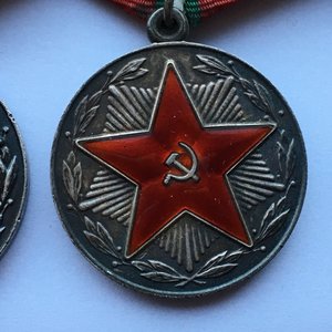 Выслуги 20лет КГБ СССР,20лет МВД СССР,20лет МООП СССР.Серебр