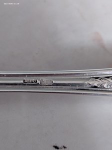 Чайная ложка, серебро, 875 проба СССР, до 1957 г