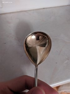 Ложка для варенья, меда, Серебро, 875 проба, 1958г