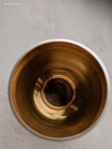 Стопка с позолотой, эмаль, серебро, 875 СССР