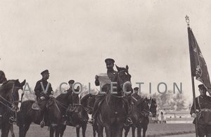 С.М.Будённый зачитывает приказ. Маневры БелВО. 1929 год.
