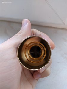 Набор из 6 стопок с позолотой, серебро, 916 проба