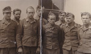 Лётчики Люфтваффе,захваченные в плен. 1941 год.