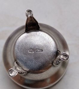 Серебряная солонка, СССР, 875 проба