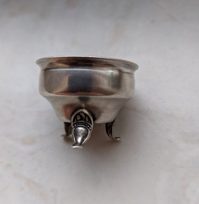 Серебряная солонка, СССР, 875 проба