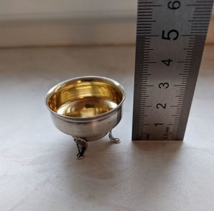 Серебряная солонка, СССР, 875 проба