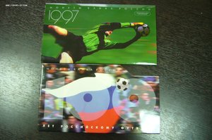 Буклет 100 лет футбола 1997 г - набор
