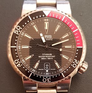 ORIS  70PEB Diving Divers Titan Date