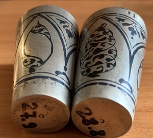 2 стопки с чернением.875