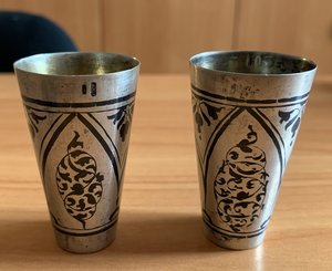 2 стопки с чернением.875